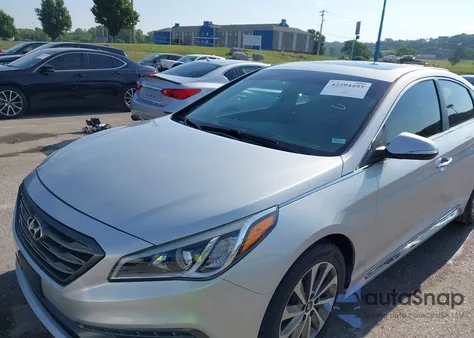 2016 Hyundai Sonata Sport from USA, damaged, VIN 5NPE34AF3GH376700